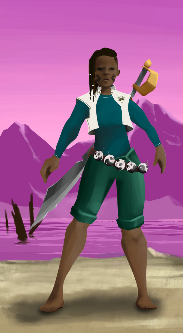 AlgoSeas Pirate #8521 NFT on Algorand