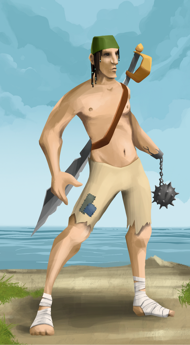 AlgoSeas Pirate #8550 NFT on Algorand