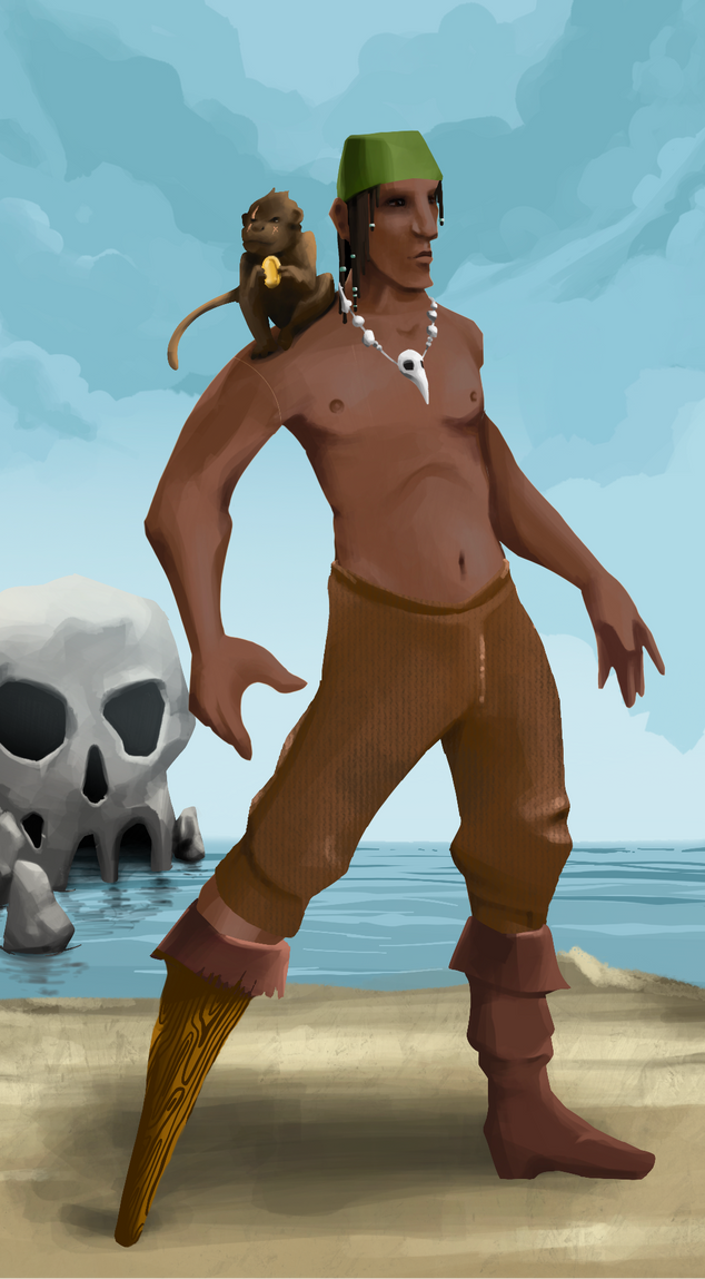 AlgoSeas Pirate #8553 NFT on Algorand