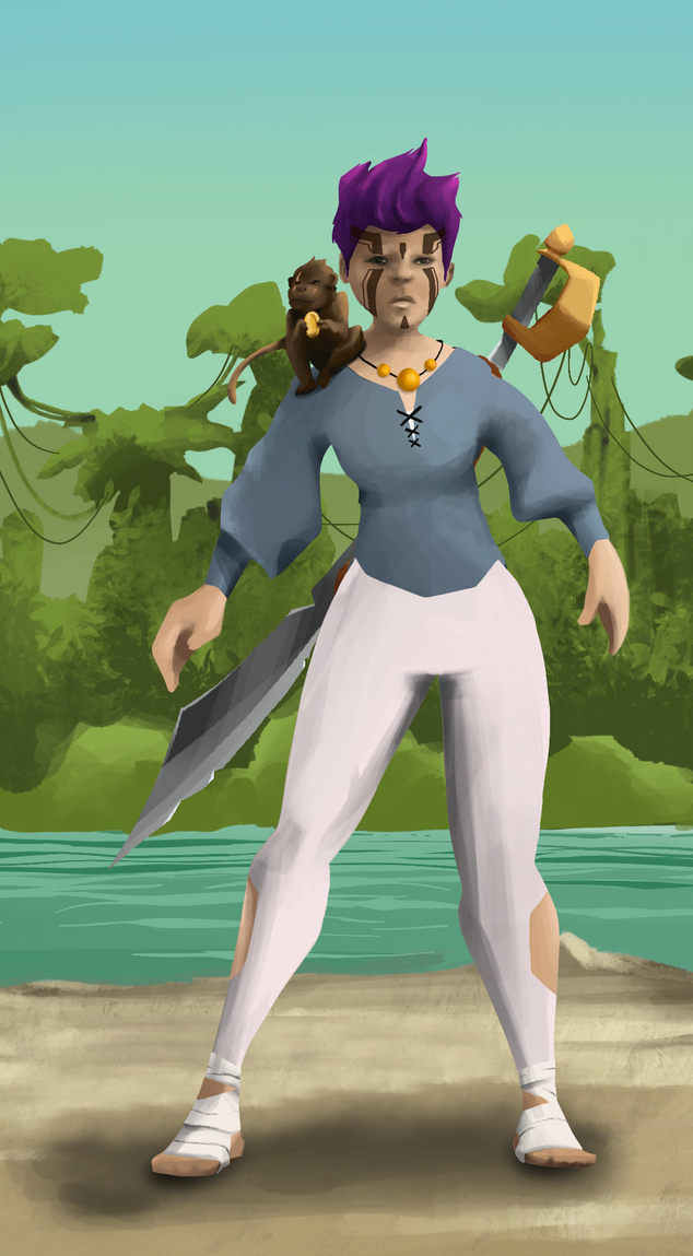 AlgoSeas Pirate #8556 NFT on Algorand