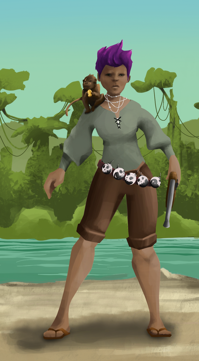 AlgoSeas Pirate #8584 NFT on Algorand