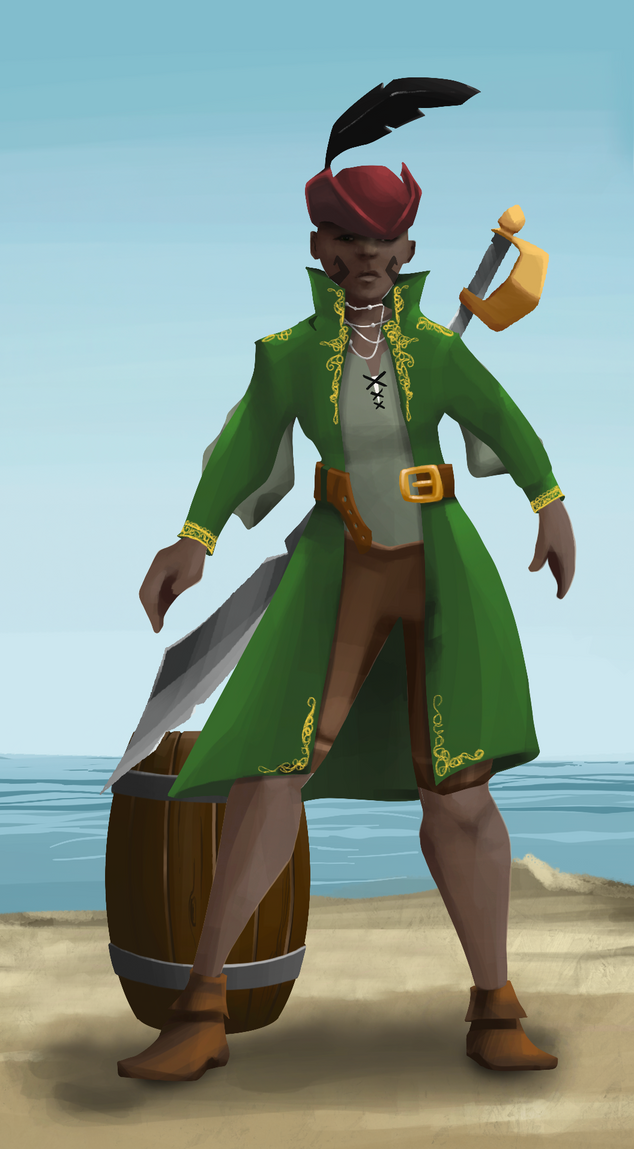 AlgoSeas Pirate #865 NFT on Algorand