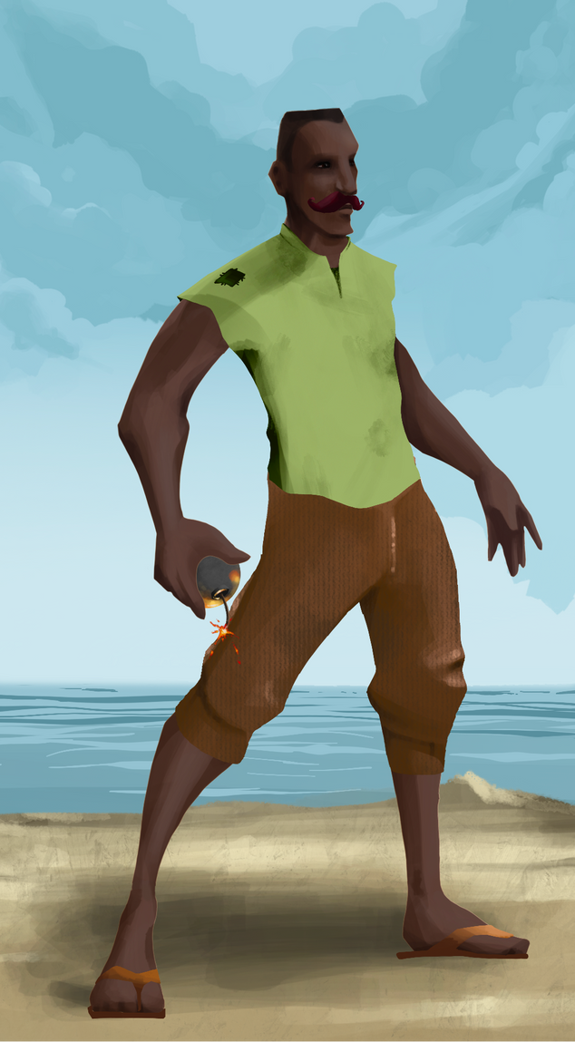 AlgoSeas Pirate #8667 NFT on Algorand