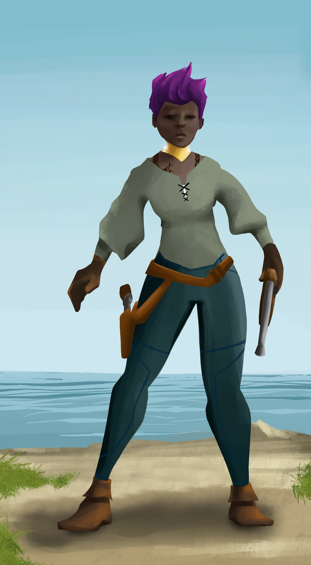 AlgoSeas Pirate #8677 NFT on Algorand