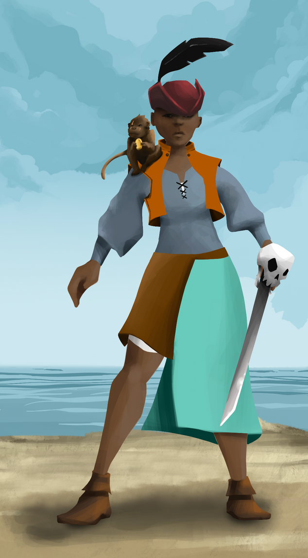 AlgoSeas Pirate #868 NFT on Algorand
