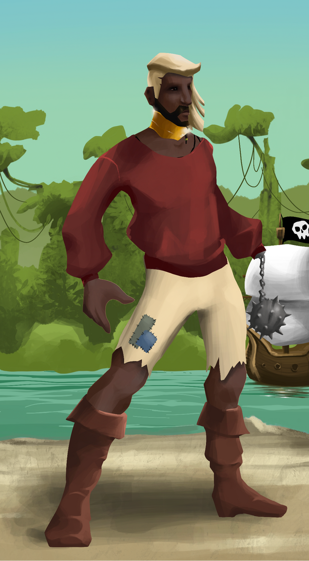 AlgoSeas Pirate #8702 NFT on Algorand