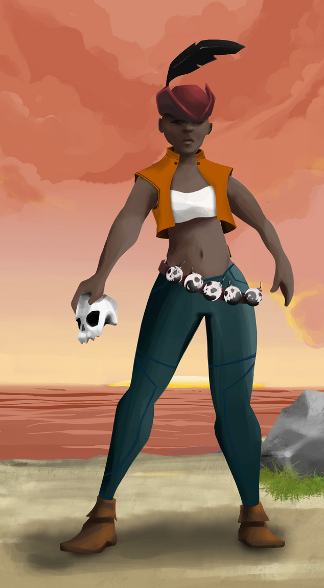 AlgoSeas Pirate #8705 NFT on Algorand