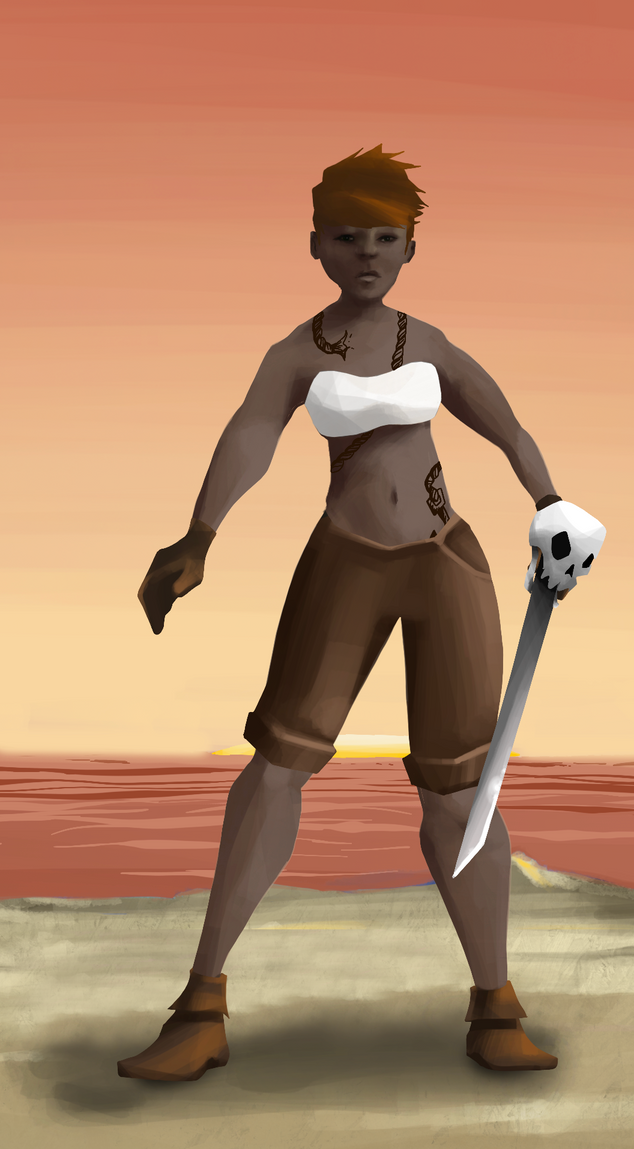 AlgoSeas Pirate #8709 NFT on Algorand