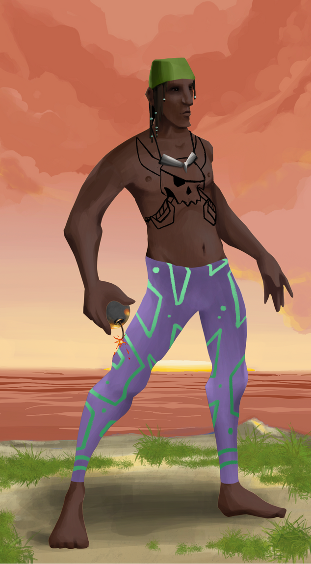 AlgoSeas Pirate #8730 NFT on Algorand