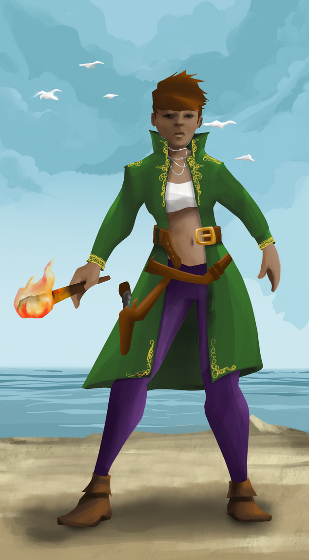 AlgoSeas Pirate #8736 NFT on Algorand