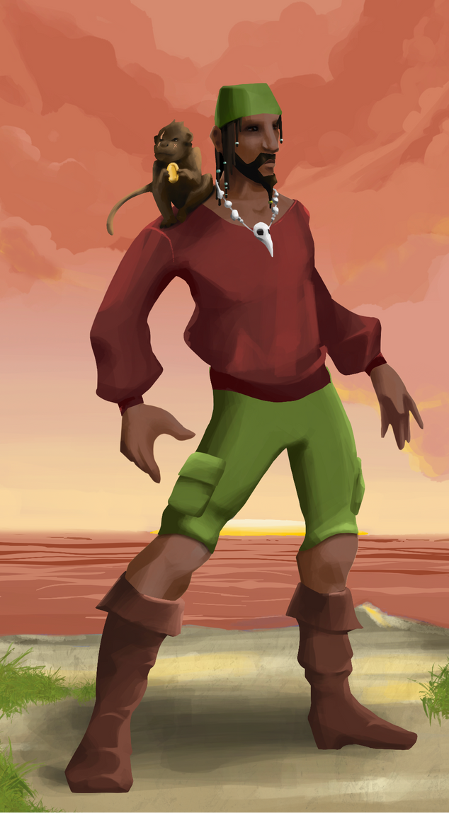 AlgoSeas Pirate #8742 NFT on Algorand