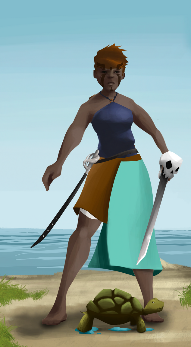 AlgoSeas Pirate #8769 NFT on Algorand