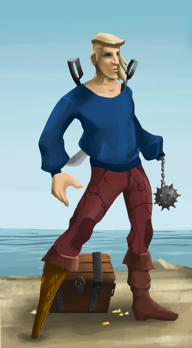 AlgoSeas Pirate #8776 NFT on Algorand