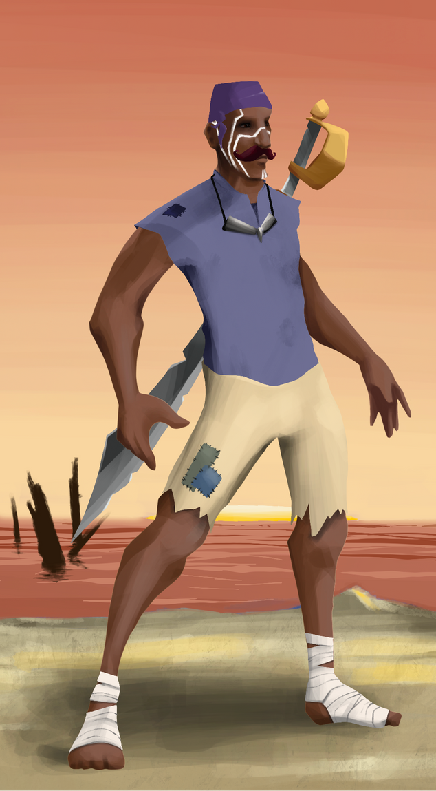 AlgoSeas Pirate #8795 NFT on Algorand