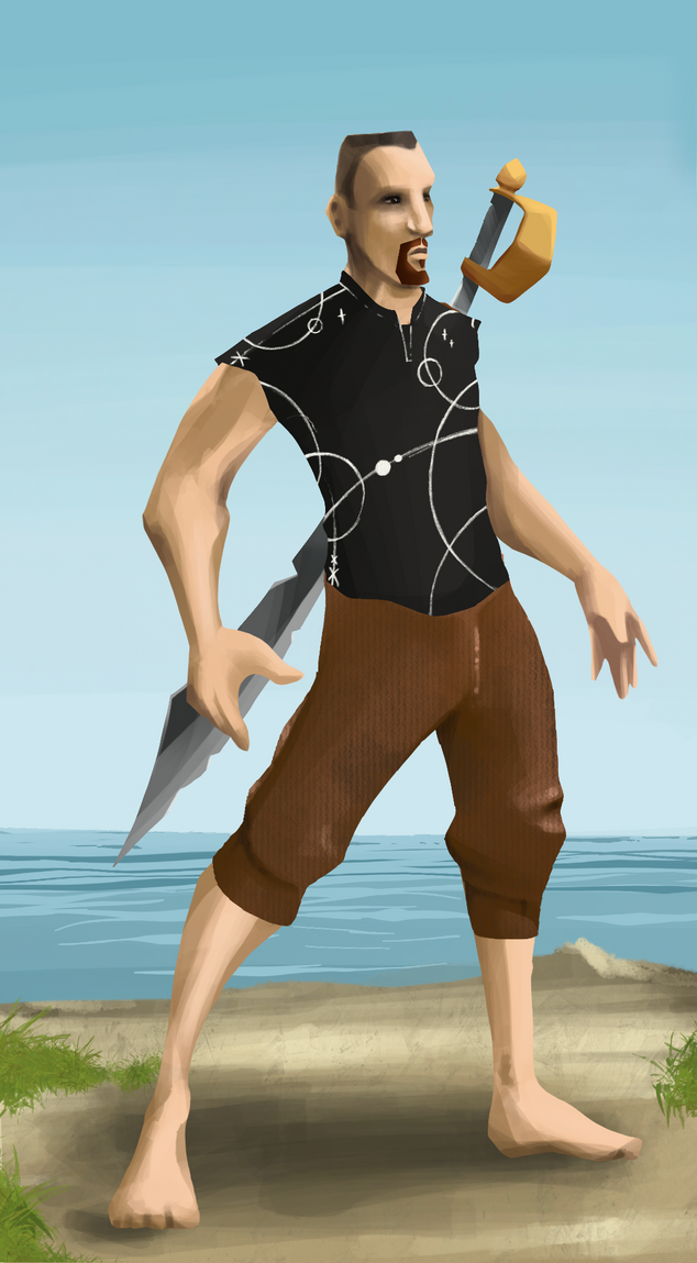 AlgoSeas Pirate #8796 NFT on Algorand