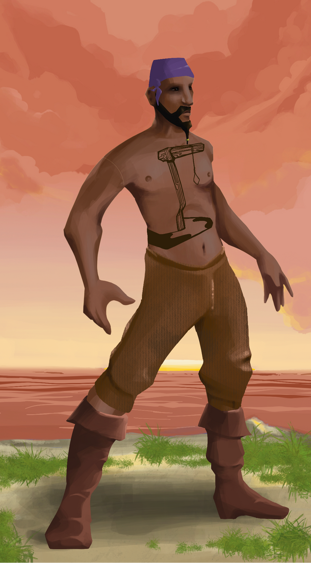 AlgoSeas Pirate #8801 NFT on Algorand