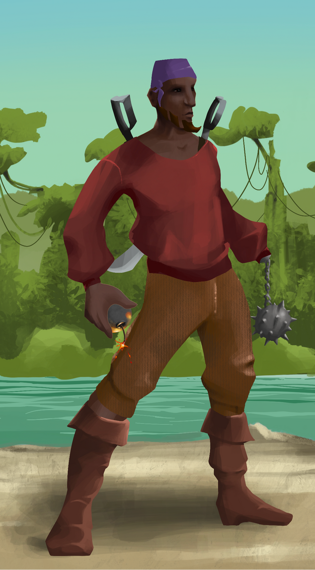 AlgoSeas Pirate #8808 NFT on Algorand