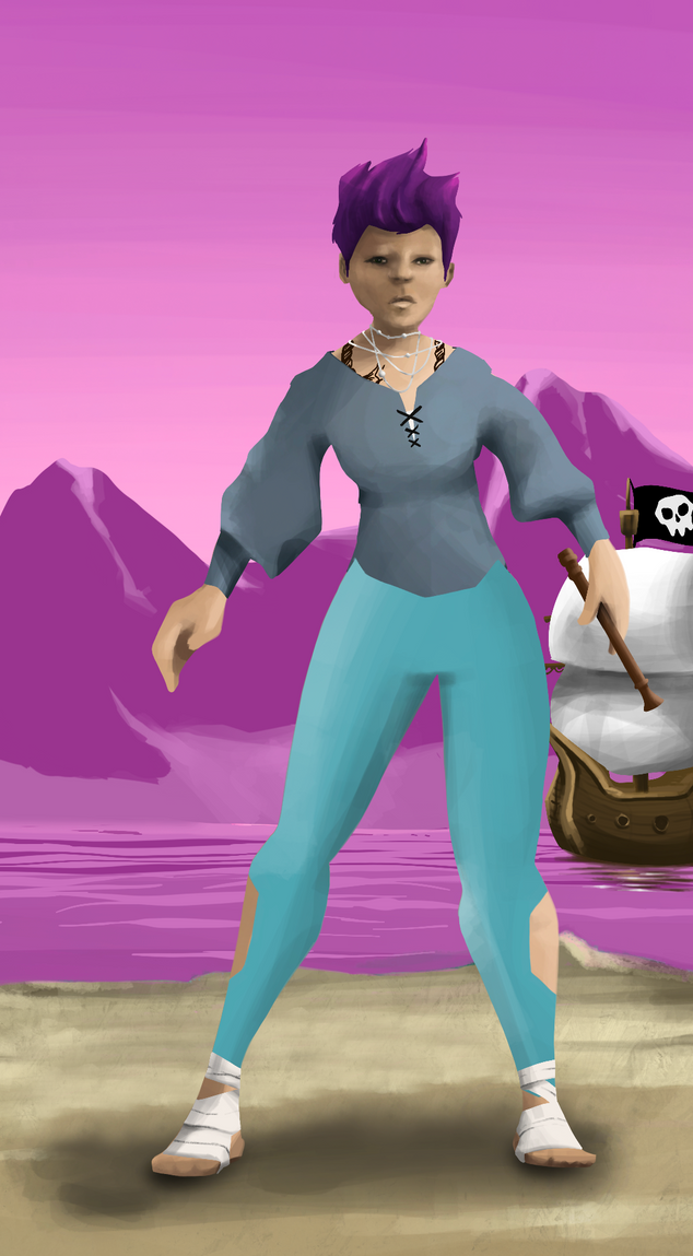 AlgoSeas Pirate #8817 NFT on Algorand