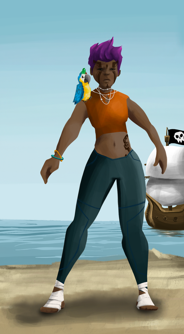 AlgoSeas Pirate #8818 NFT on Algorand