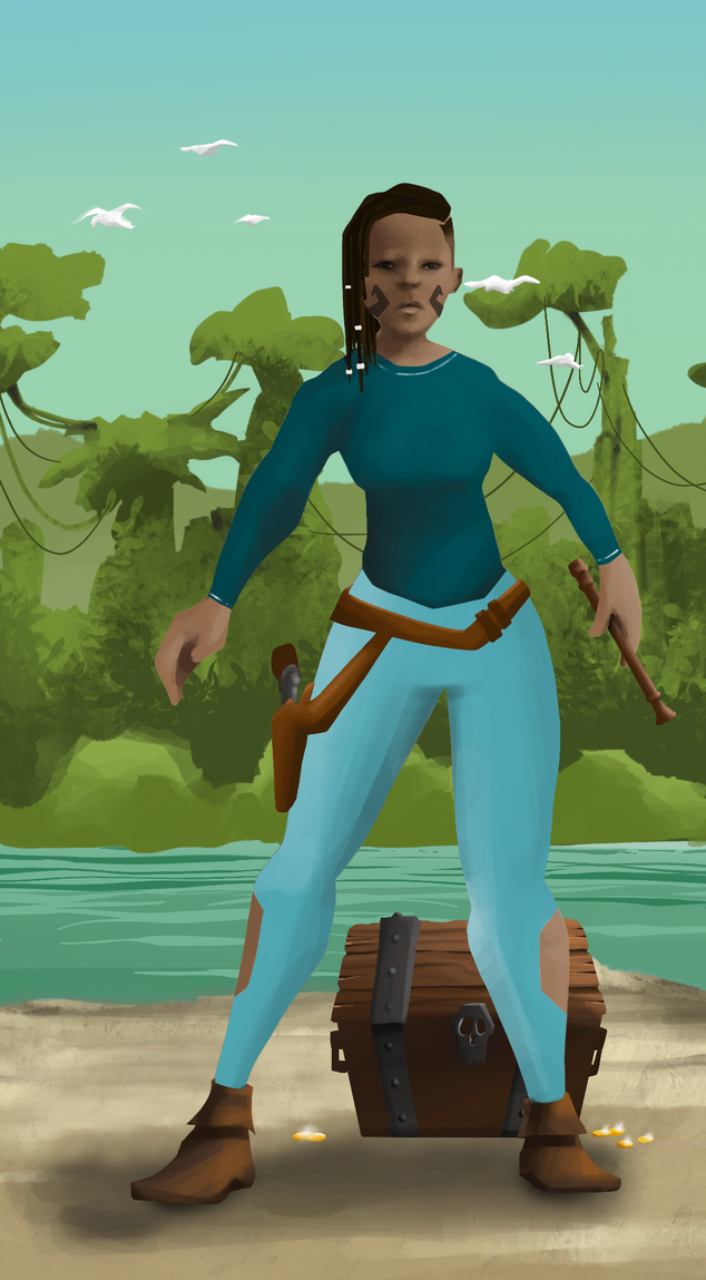 AlgoSeas Pirate #8825 NFT on Algorand