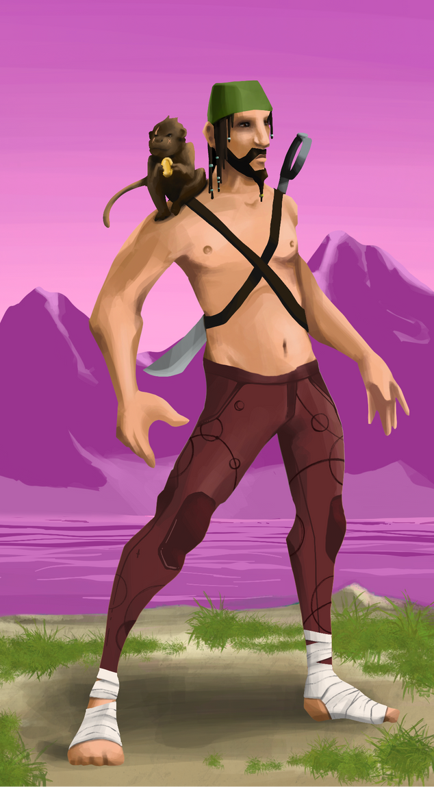 AlgoSeas Pirate #8838 NFT on Algorand