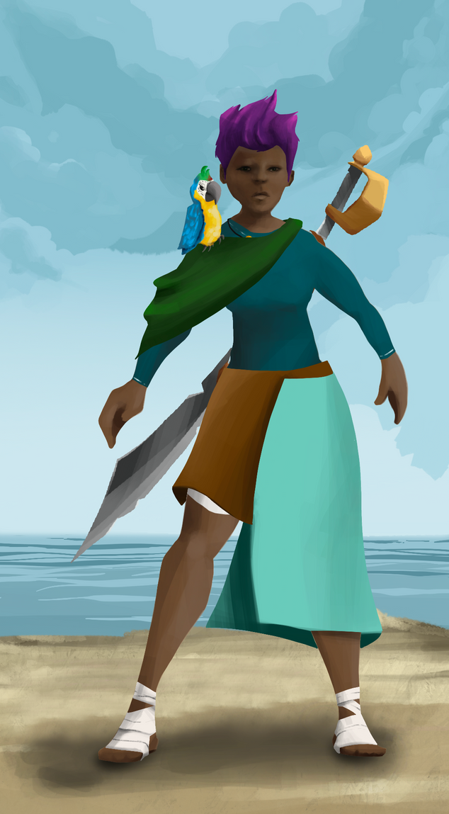 AlgoSeas Pirate #8852 NFT on Algorand