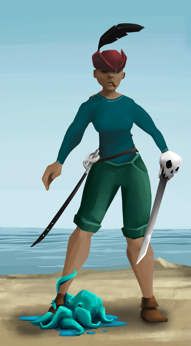 AlgoSeas Pirate #8853 NFT on Algorand