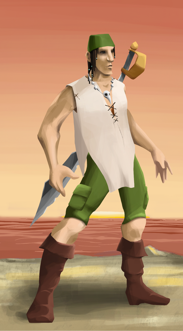 AlgoSeas Pirate #8873 NFT on Algorand