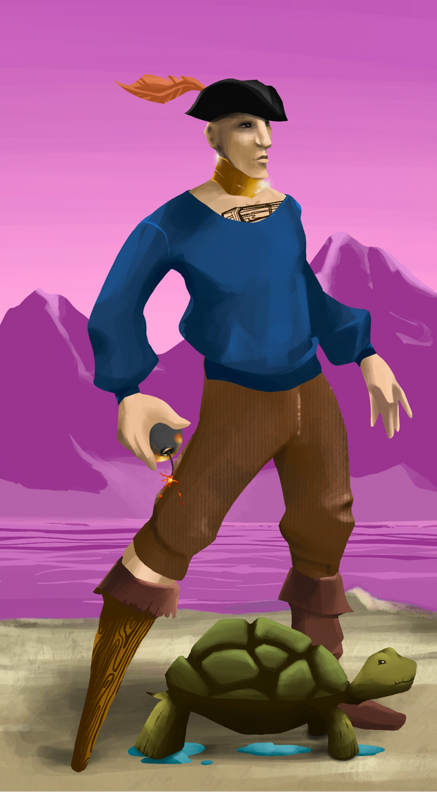 AlgoSeas Pirate #8875 NFT on Algorand