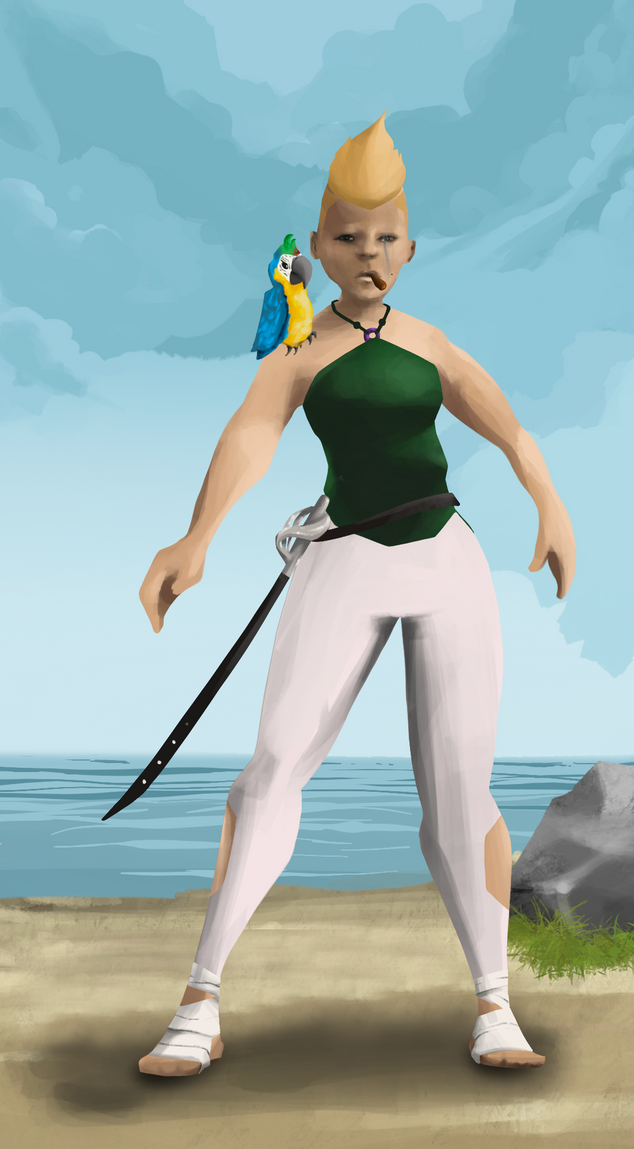 AlgoSeas Pirate #8887 NFT on Algorand