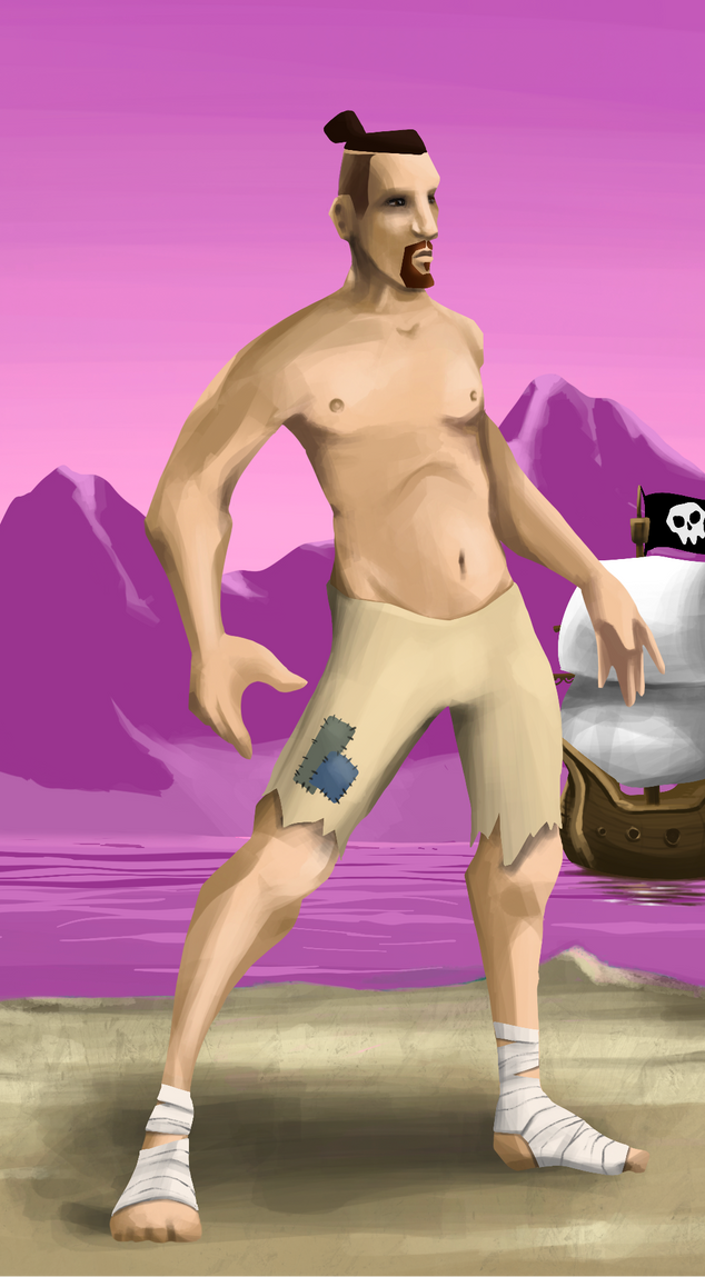 AlgoSeas Pirate #8929 NFT on Algorand