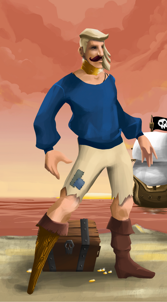 AlgoSeas Pirate #8931 NFT on Algorand