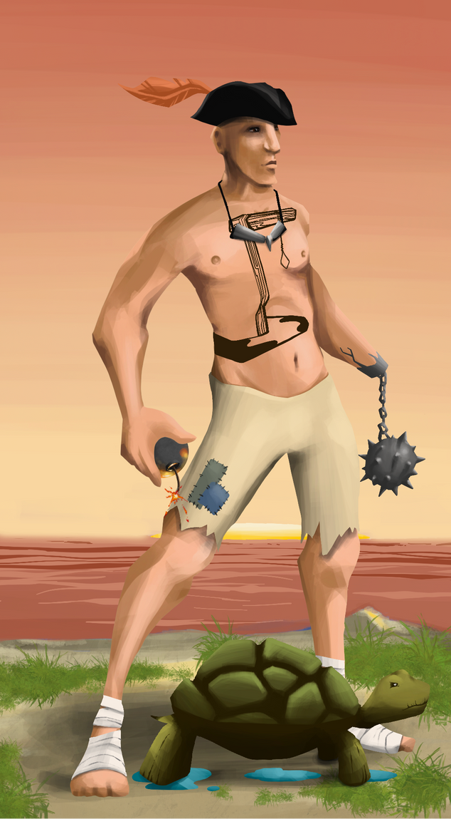 AlgoSeas Pirate #8934 NFT on Algorand