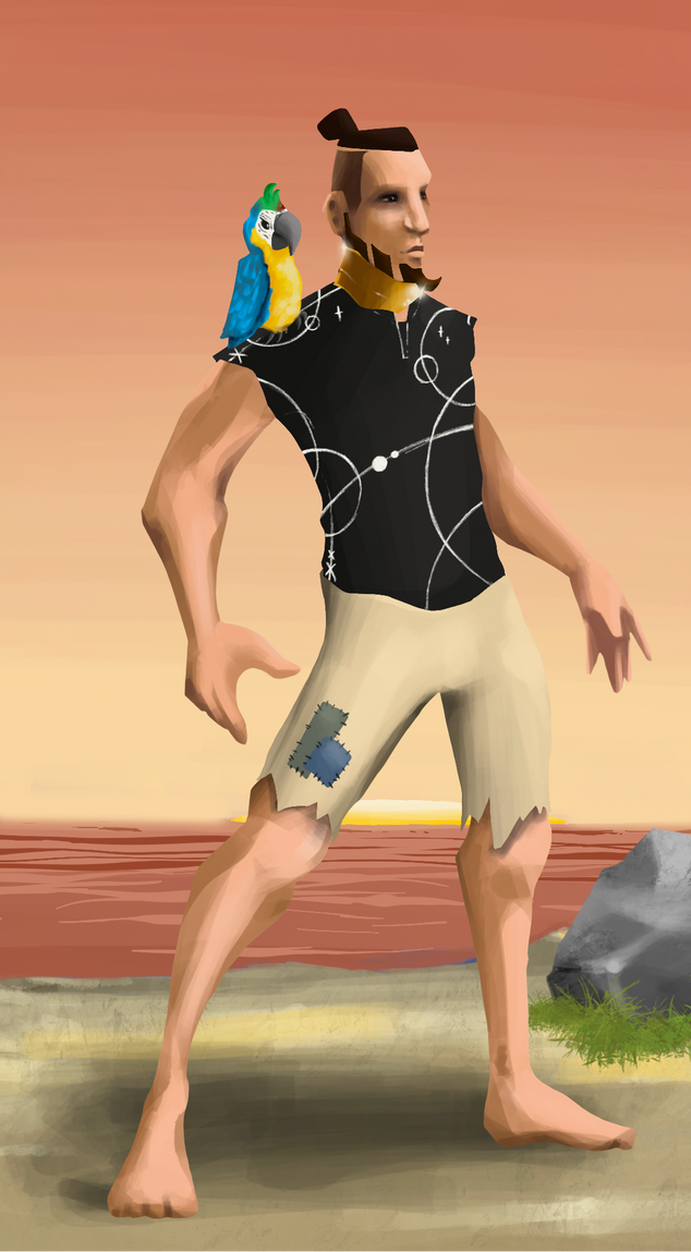 AlgoSeas Pirate #8960 NFT on Algorand