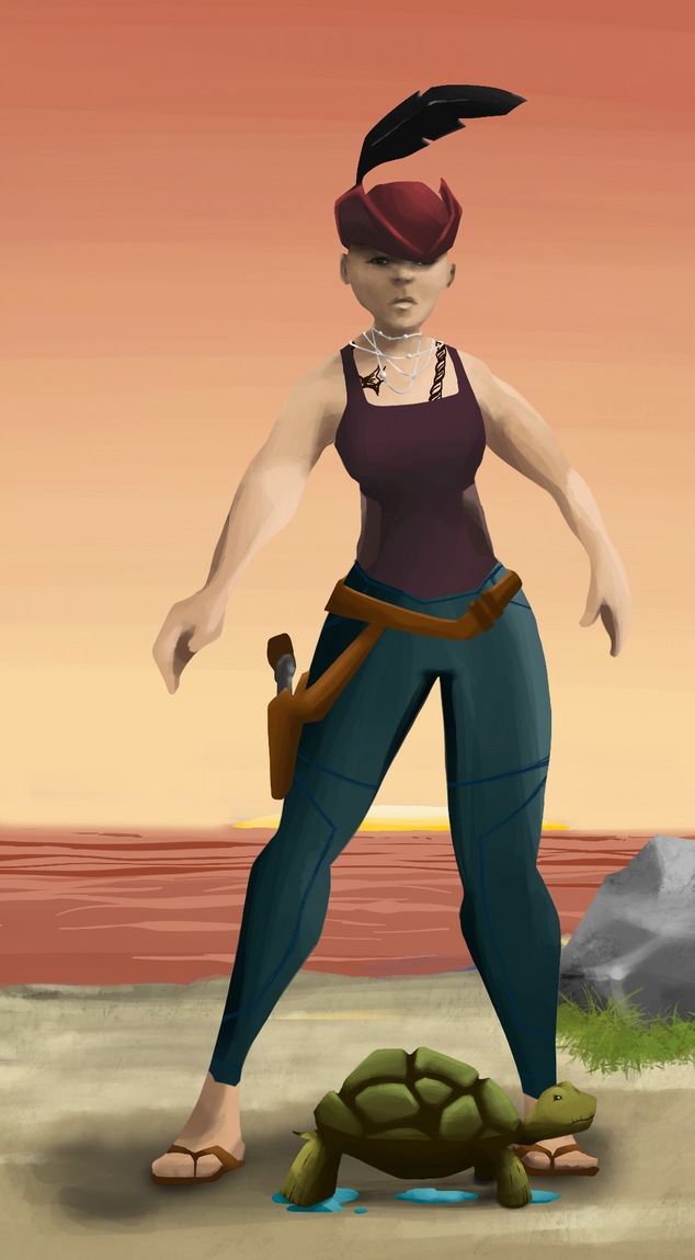 AlgoSeas Pirate #8975 NFT on Algorand