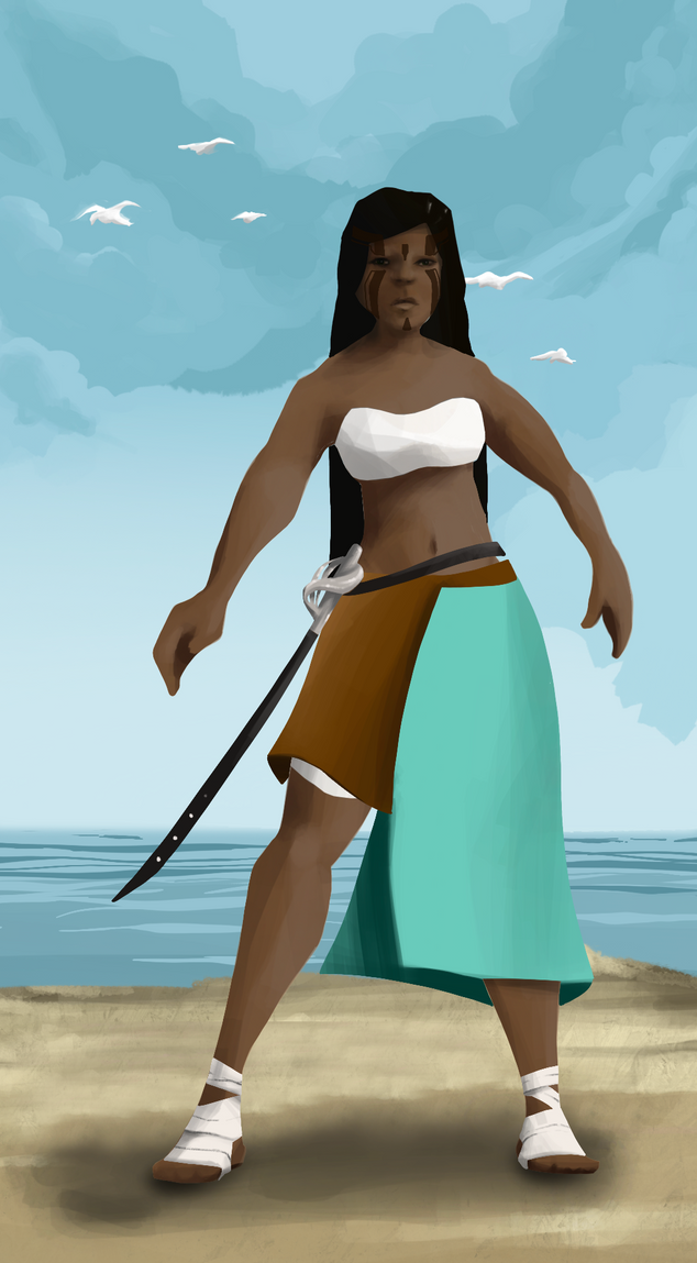 AlgoSeas Pirate #8990 NFT on Algorand