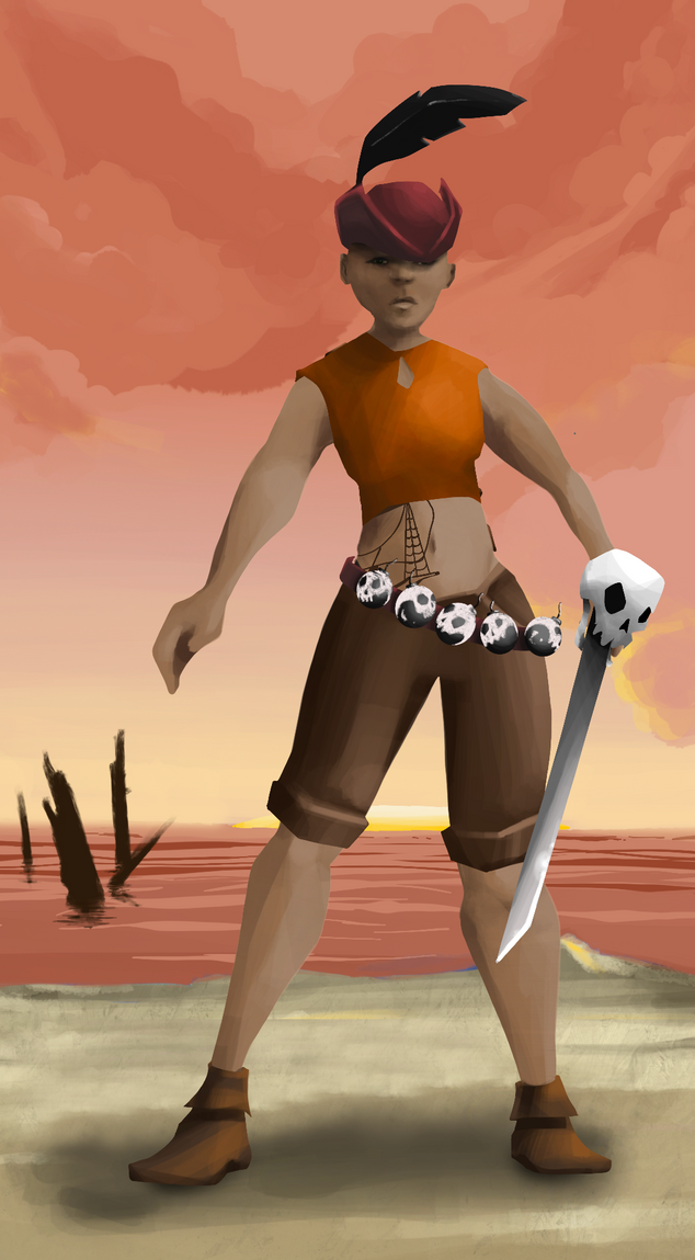 AlgoSeas Pirate #9007 NFT on Algorand