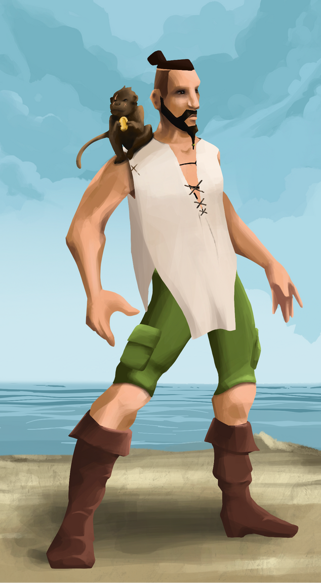 AlgoSeas Pirate #9012 NFT on Algorand