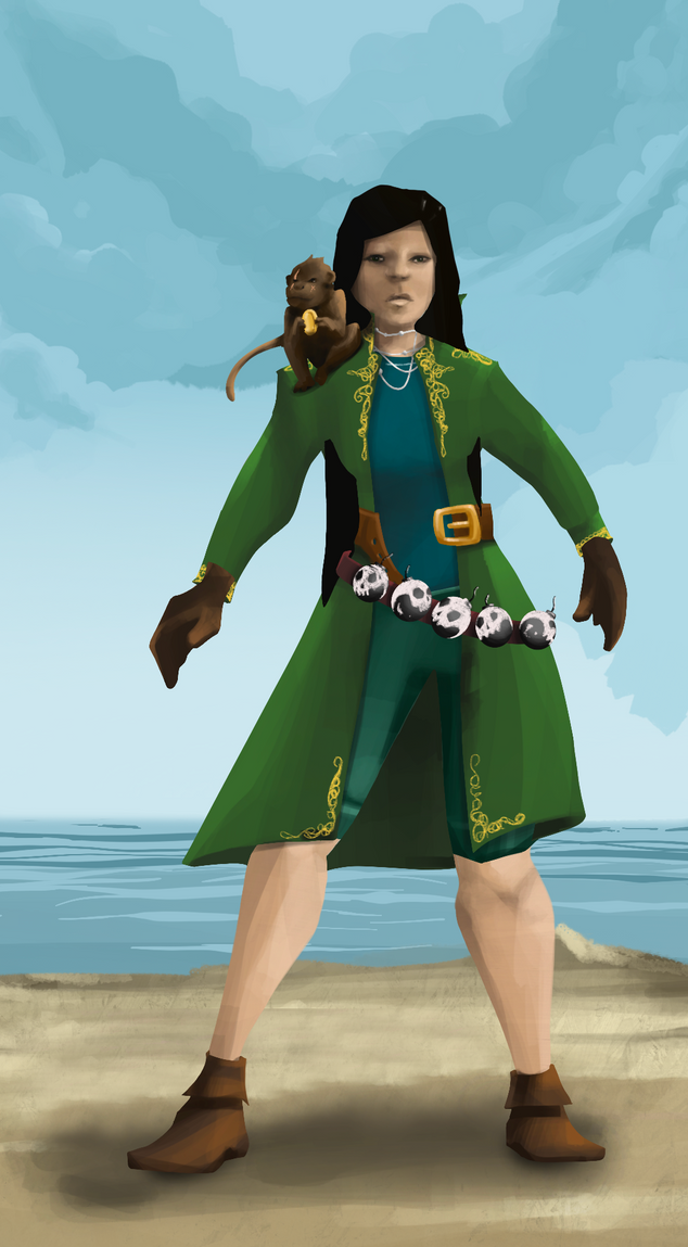 AlgoSeas Pirate #9030 NFT on Algorand