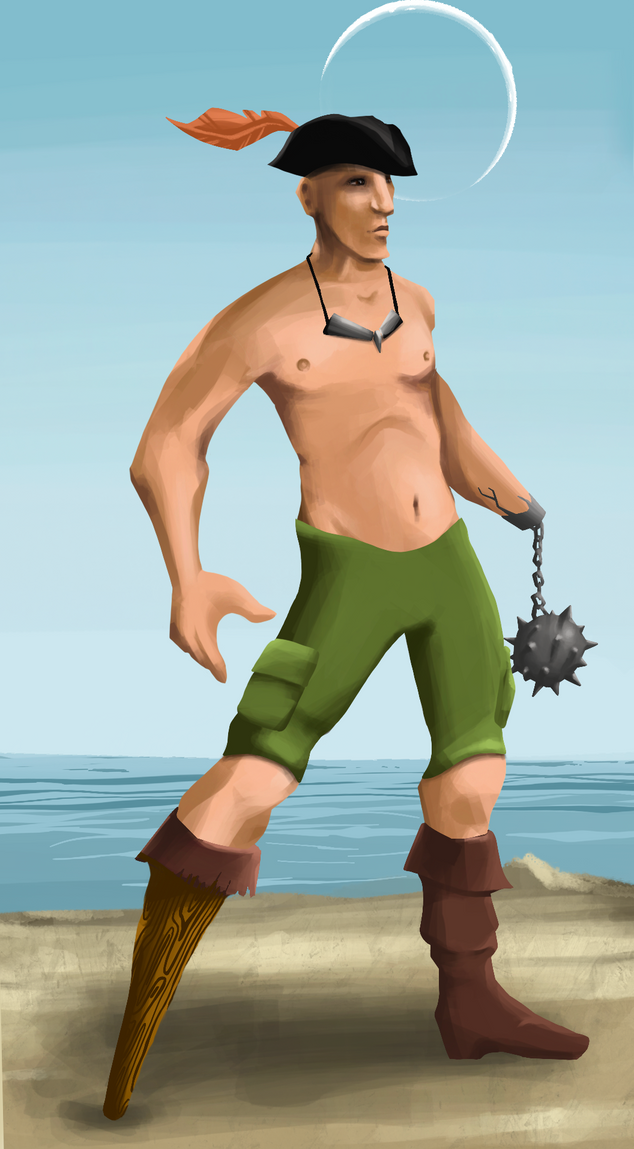 AlgoSeas Pirate #9043 NFT on Algorand