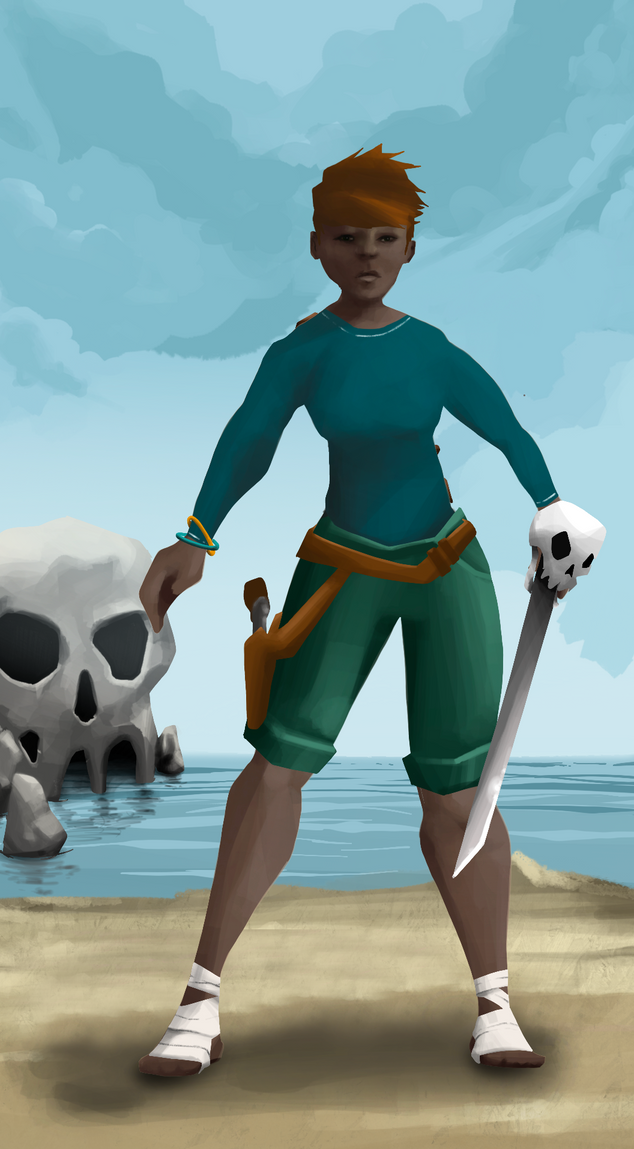 AlgoSeas Pirate #9055 NFT on Algorand