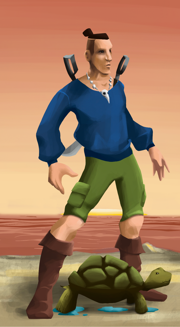 AlgoSeas Pirate #9069 NFT on Algorand