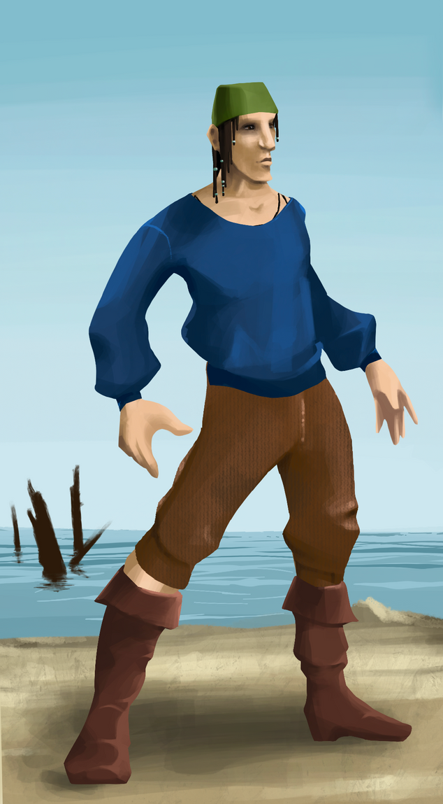 AlgoSeas Pirate #9075 NFT on Algorand