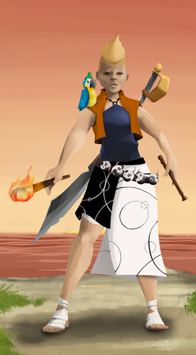 AlgoSeas Pirate #9076 NFT on Algorand