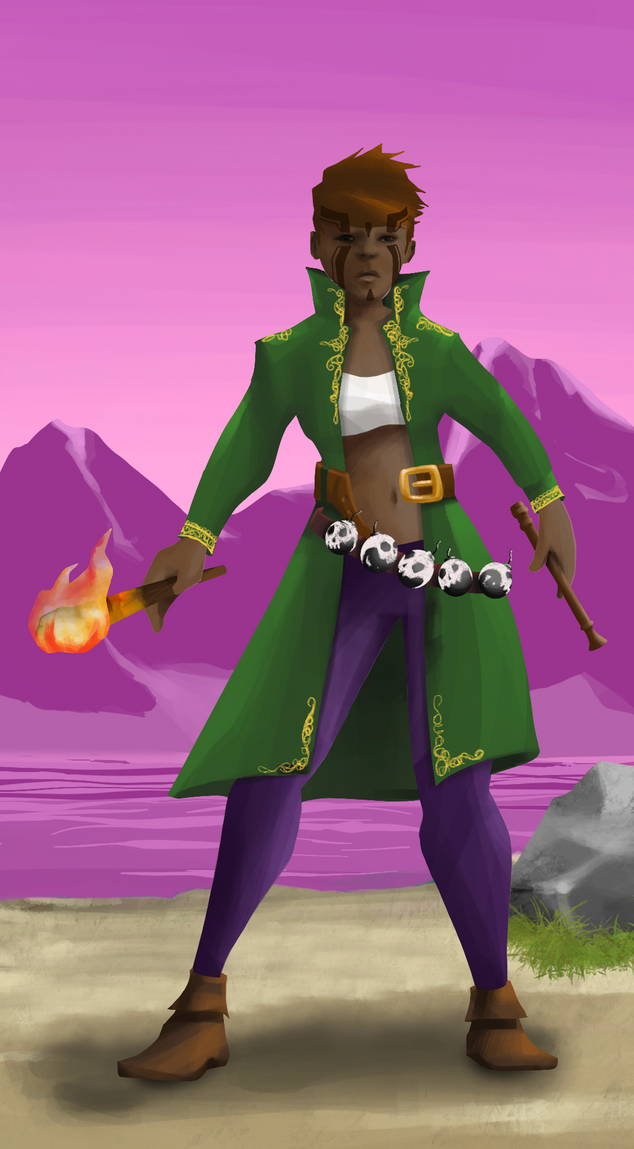 AlgoSeas Pirate #9080 NFT on Algorand