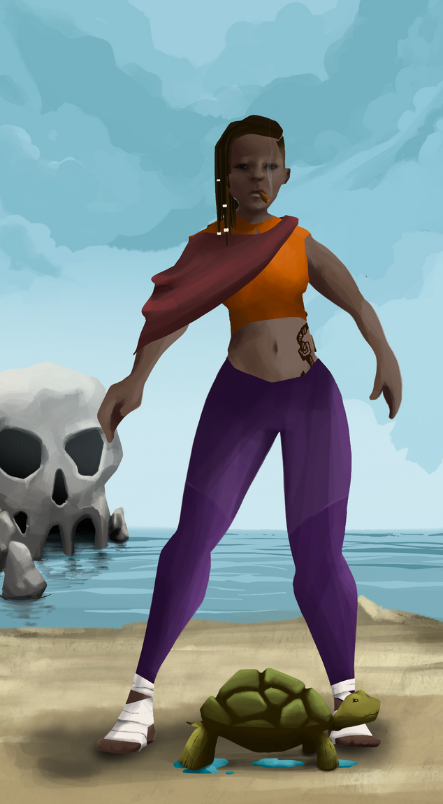 AlgoSeas Pirate #9087 NFT on Algorand