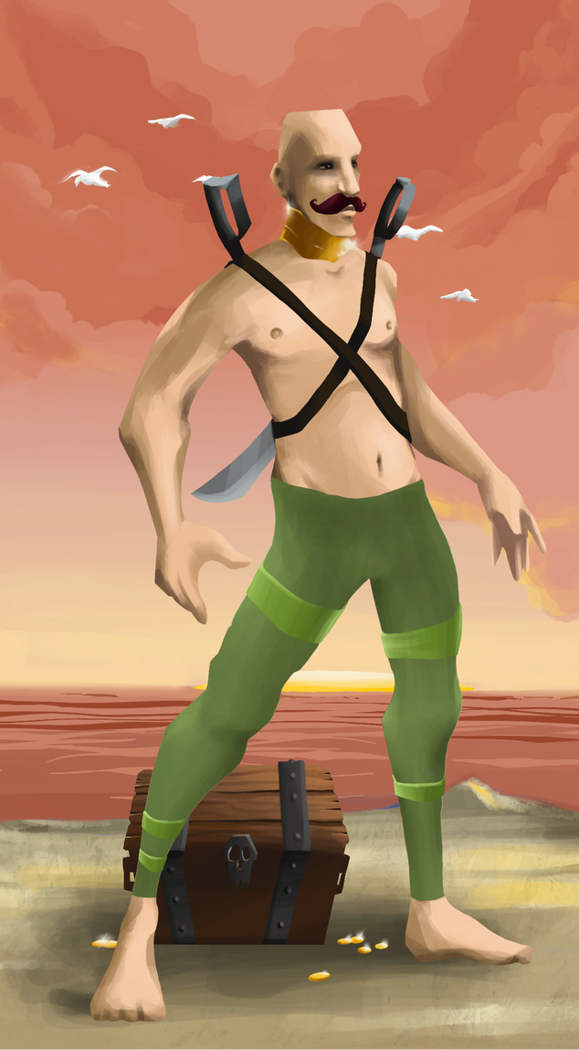 AlgoSeas Pirate #9099 NFT on Algorand