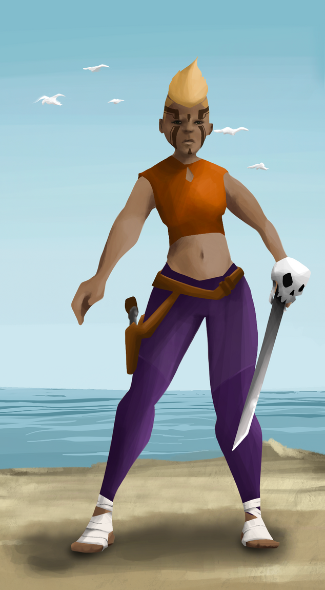 AlgoSeas Pirate #9105 NFT on Algorand
