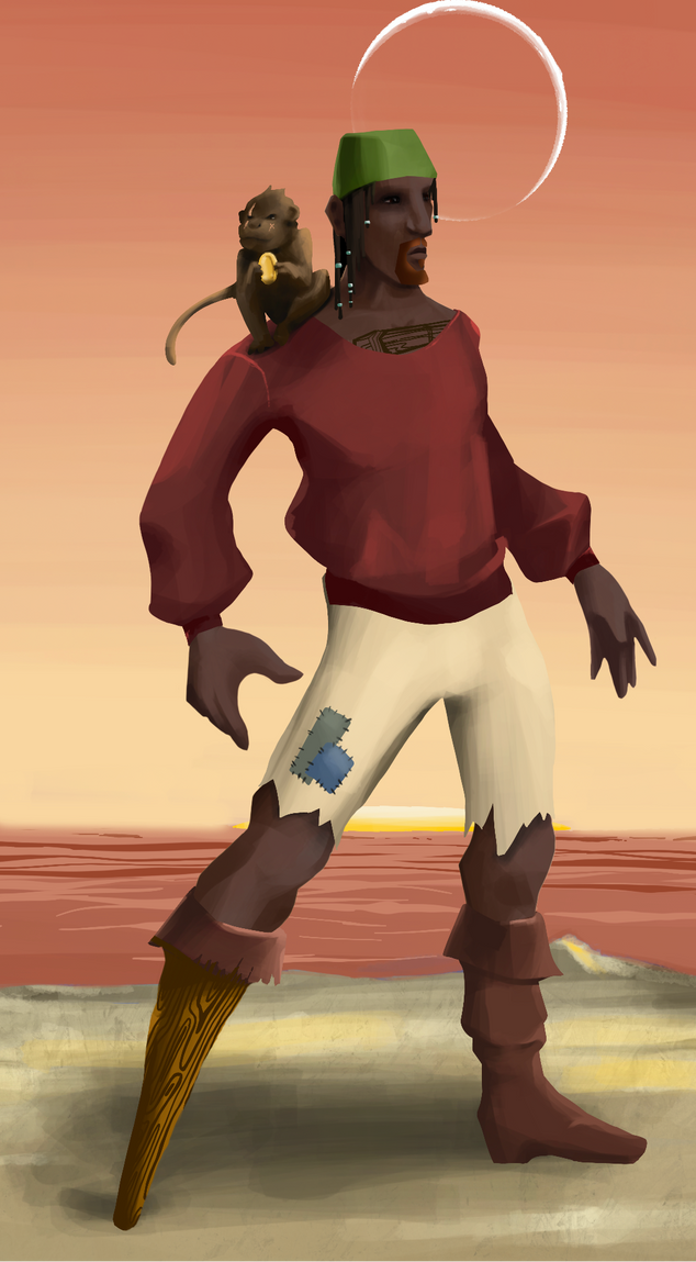 AlgoSeas Pirate #9113 NFT on Algorand