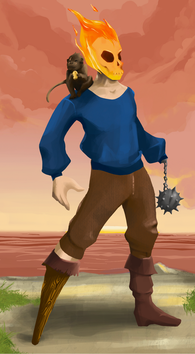 AlgoSeas Pirate #9119 NFT on Algorand